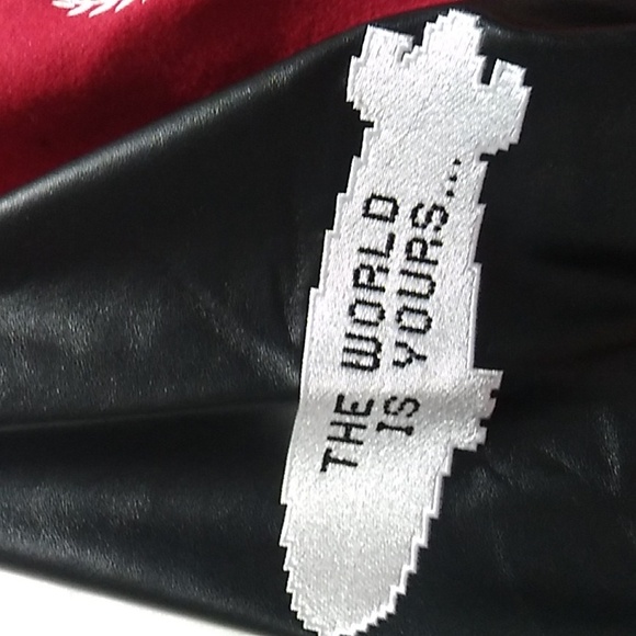 SALE! NWT Don Le Don Collection Letterman Jacket 2XL (Color RedSold Out Online) - Picture 5 of 12